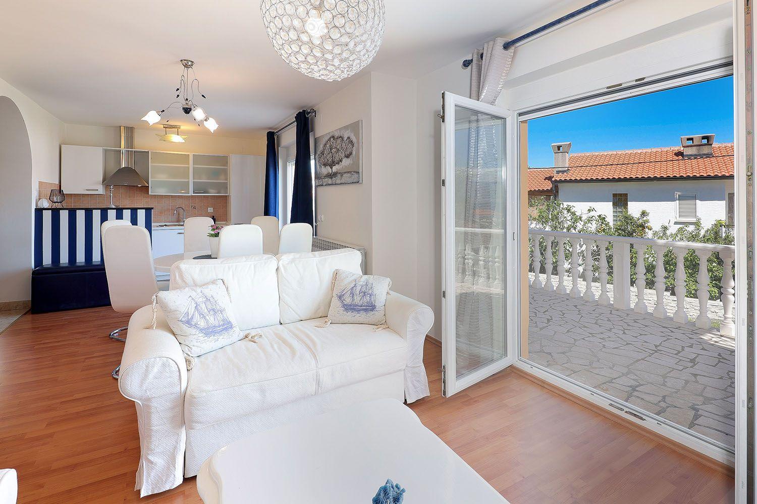 Moro Vrbnik Apartment Bilik gambar